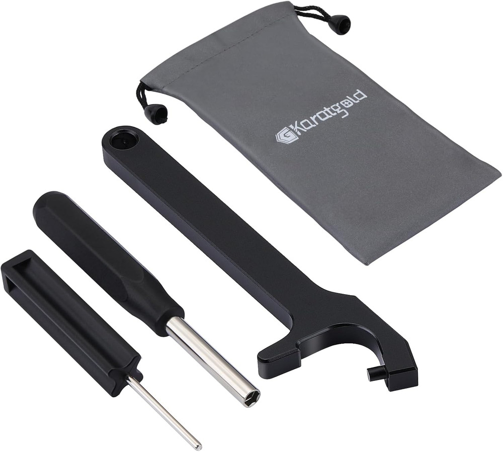 Glock Tool kit 3pcs,with Front Sight Tool,Magazine Disassembly Tool,Pin Punch