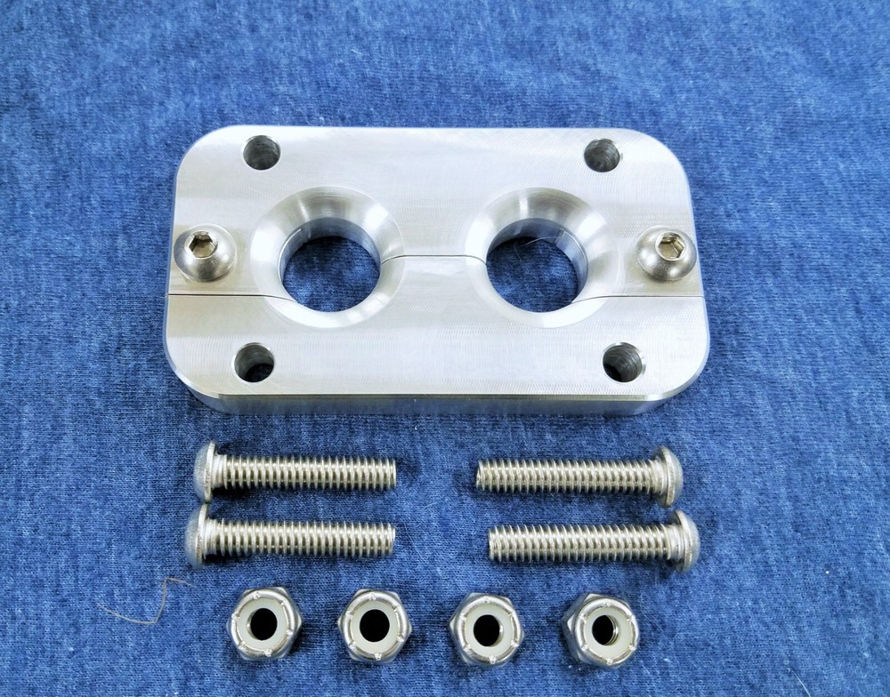 -8AN Hose Firewall Pass Through -Eliminates need for gromet in fire wall 8 AN