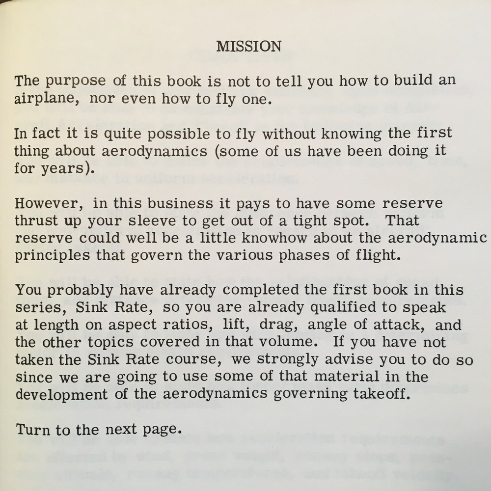 Interceptor Acceleration-Takeoff for the Fighter Pilot Training Manual