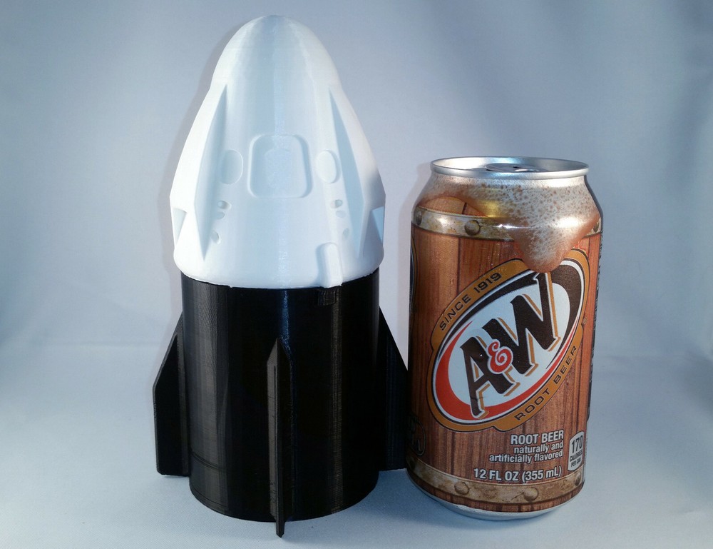 SpaceX Dragon Spacecraft Model Container