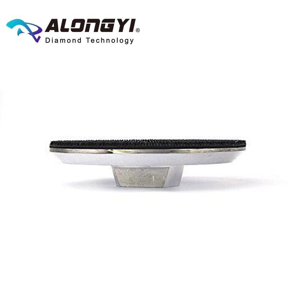 Aluminum Backer Pad 4 Inch Hook and Loop Backing pad 5/8-11 Thread
