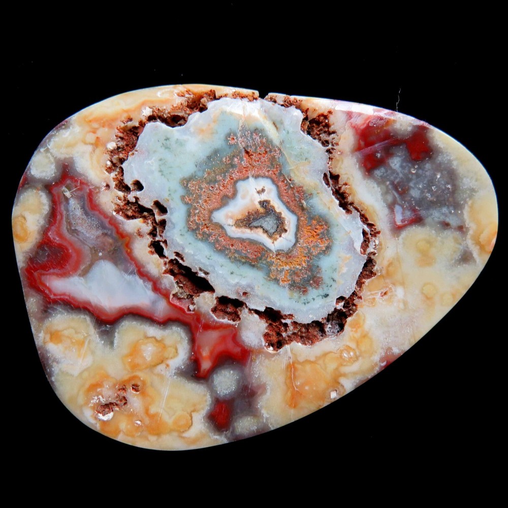 Freeform Druzy Stalactite Agate Cabochon U797