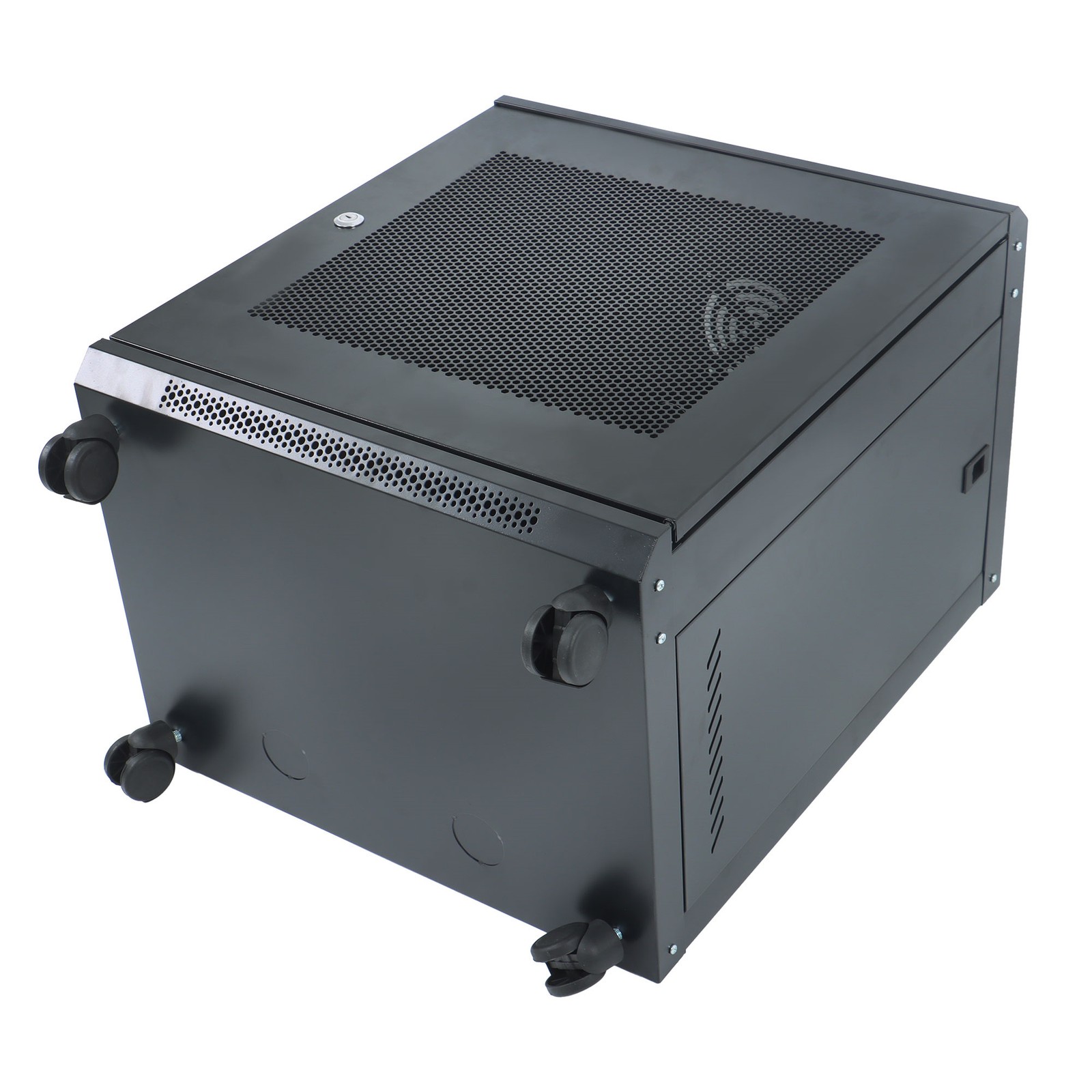 12U Wall Mount Network Server Rack Cabinet Enclosure 15.5'' Deep Door Lock