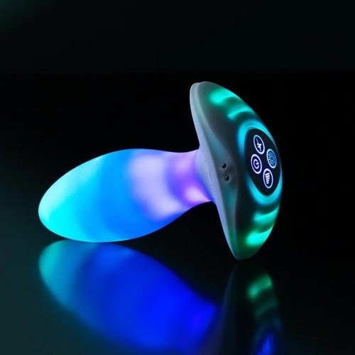 Illumination THE Plug App Controlled Custom Lighting Vibrating Anal Plug