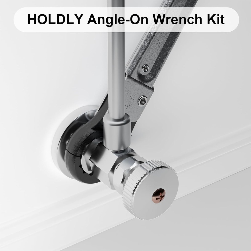 Plumbing Tools Angle Stop Wrench Kit - Adjustable Professional Tool for Plumbers