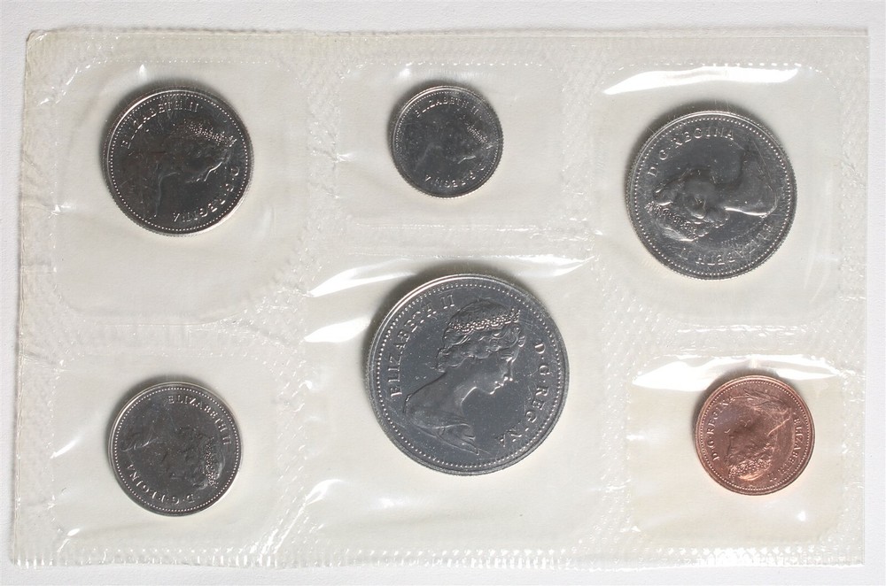 Canada 1981 Uncirculated Mint Set - with Envelope and COA