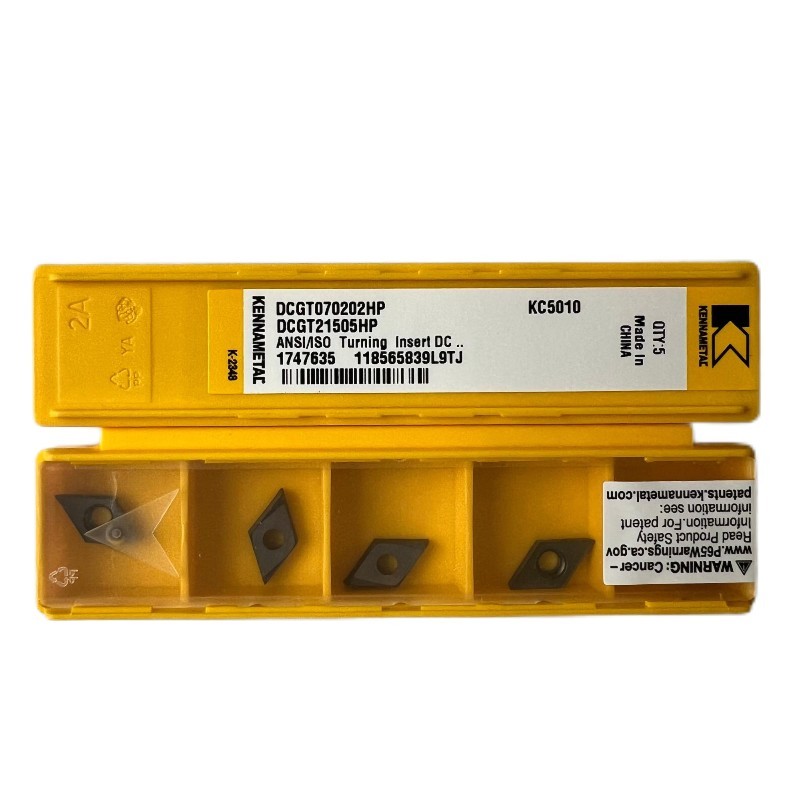 5Pcs/BOX kennametal DCGT070202HP KC5010