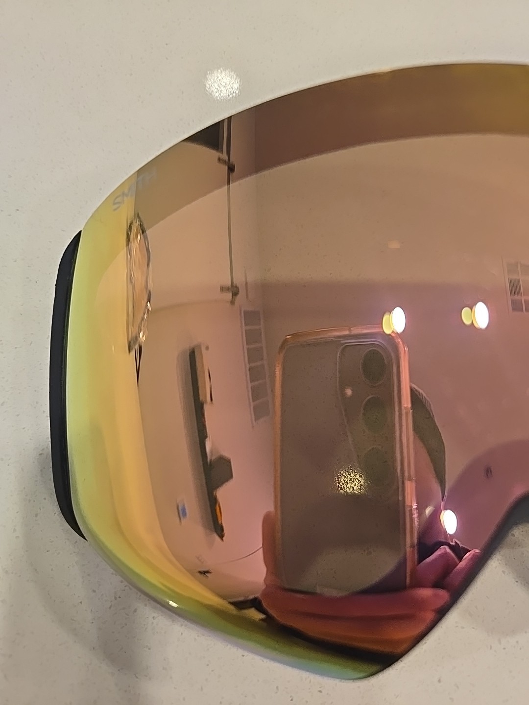 New Smith 4D Mag Chromapop Everyday Rose Gold Mirror Replacement Goggle Lens
