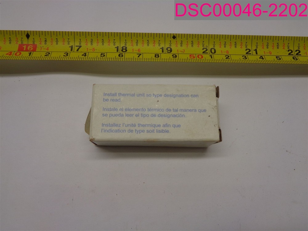 QTY=7; Square D Overload Relay Thermal Unit B2.40