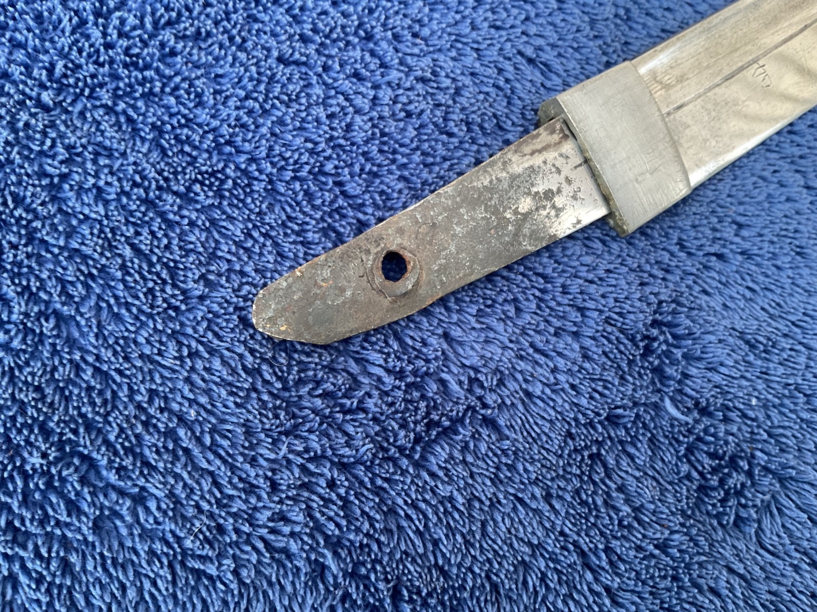 ORIGINAL VINTAGE WW2 JAPAN TANTO KNIFE KAMIKAZE PILOT`S SIGNED DAGGER AND SHEATH