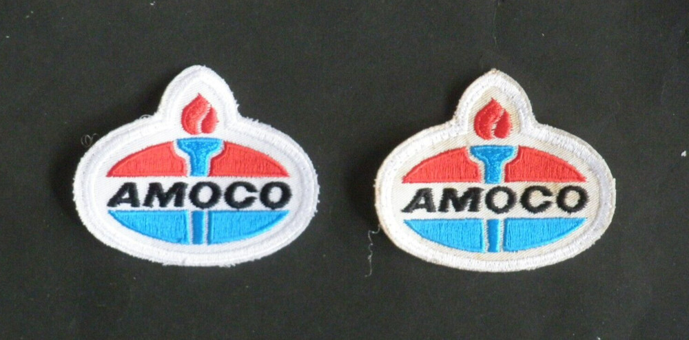 Vintage AMOCO Uniform Patches - NEW