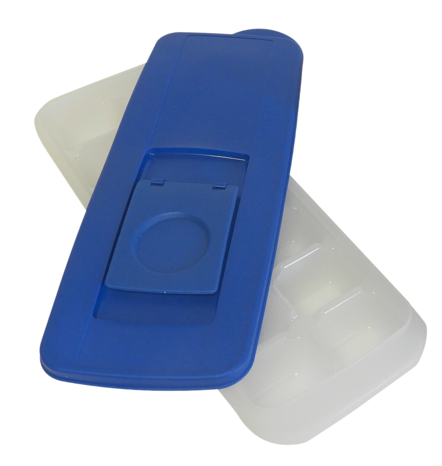 Set of 2 No Spill Ice Cube Tray with Removable Lid BPA Free Ice Cube Mold New