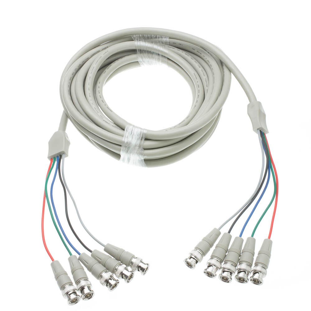 5 BNC to 5 BNC Cable 25FT