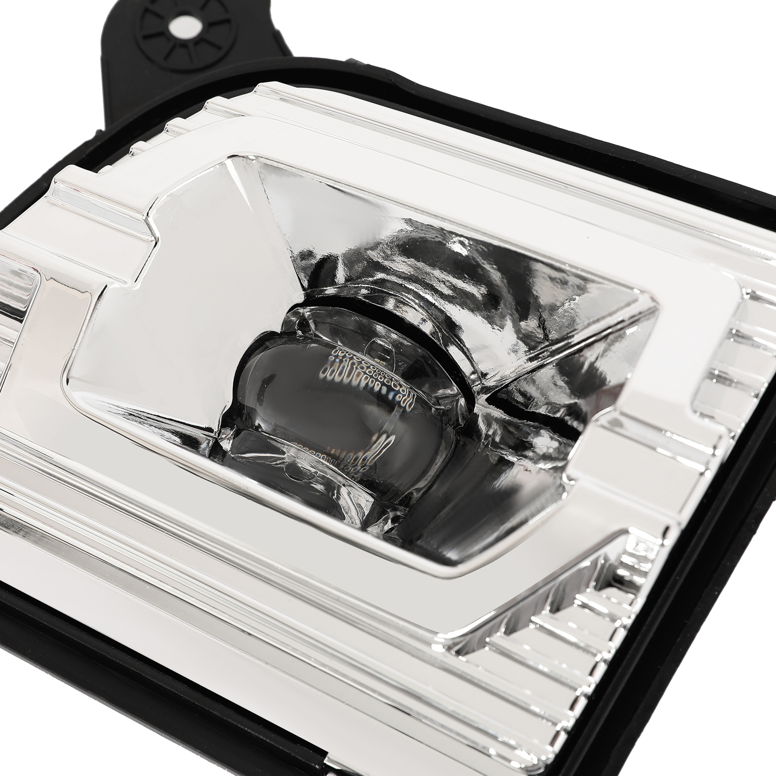 Pair Fog Lights Clear LED DRL w/ Wiring For 2019-2021 2022 Chevy Silverado 1500