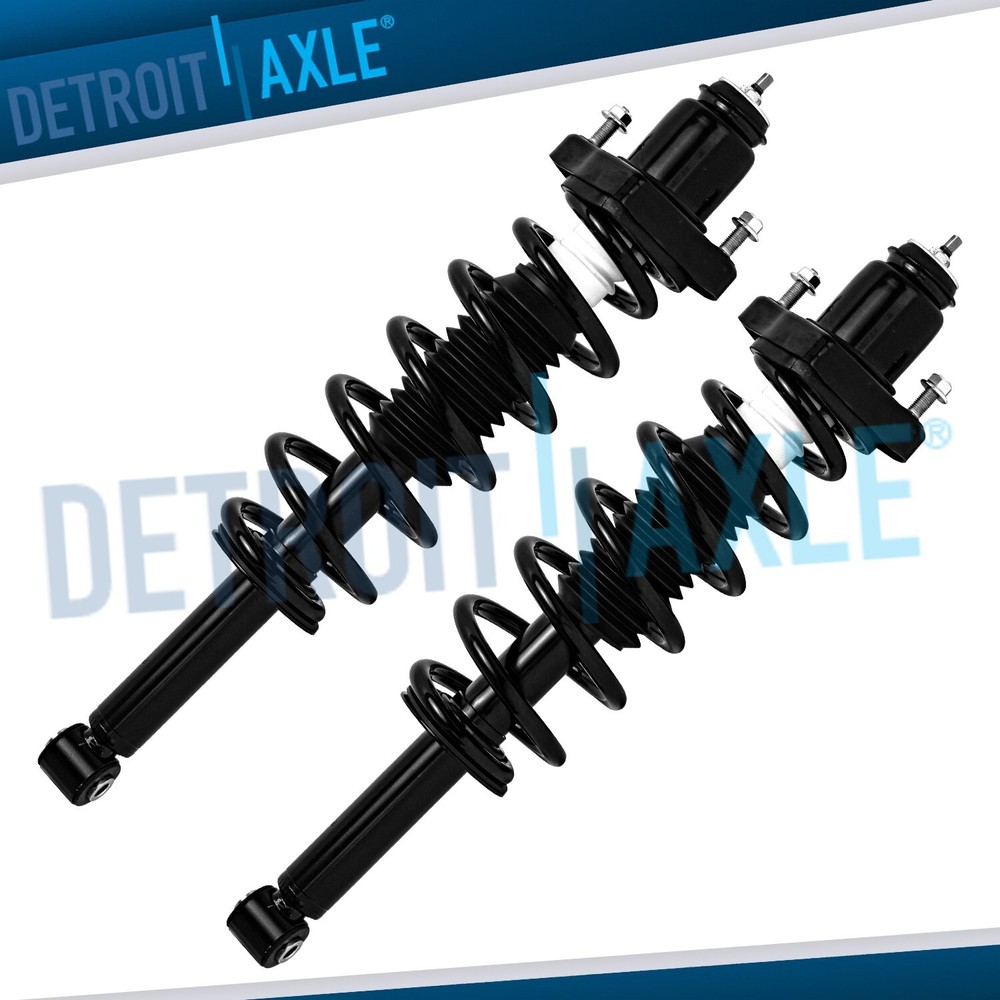 FWD Pair Complete Rear Struts w/Coil Spring Assembly for 2009 2010 Dodge Journey