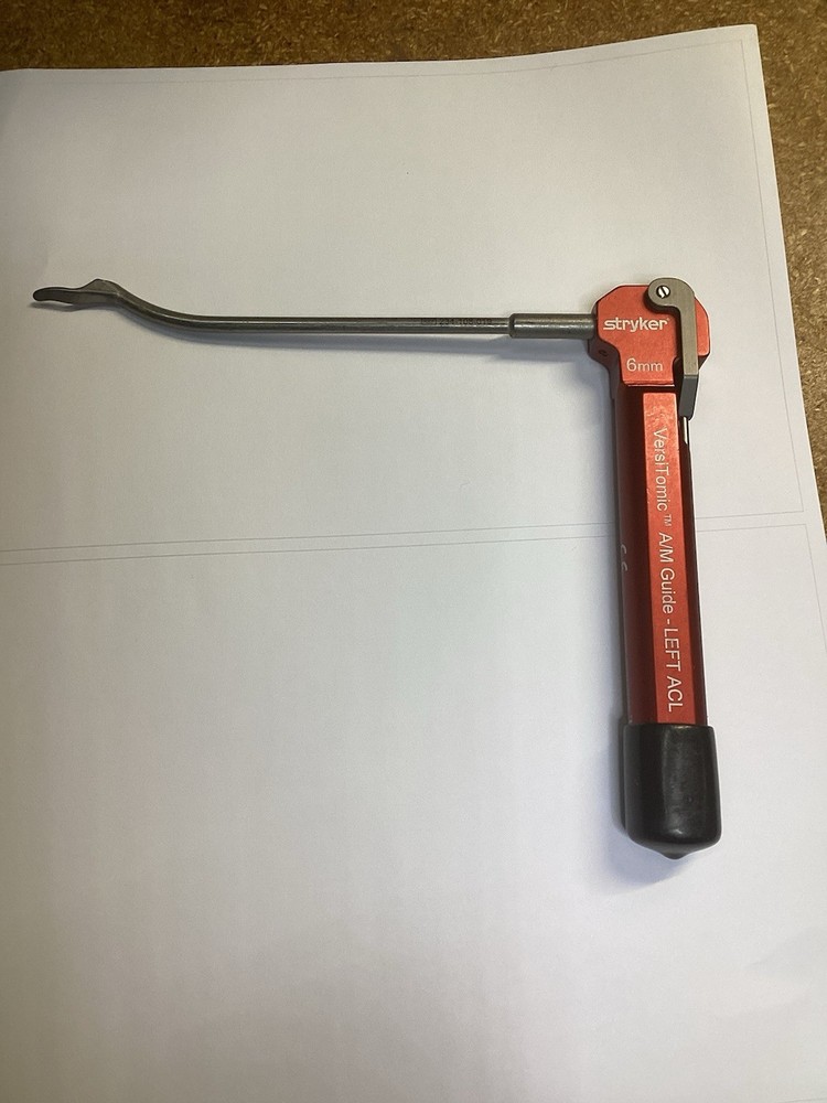 Stryker Versitomic AM Guide 6mm Left ACL  (USED)     #(2D11D)