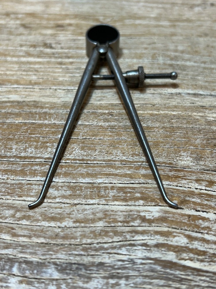 LUFKIN 142 4 in INSIDE CALIPER Spring Solid Nut VINTAGE!! Free Shipping