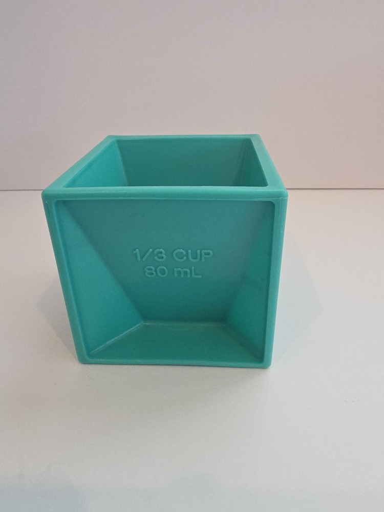All-in-One Measuring Cube ~ Kitchen ~ Baking ~ Great Gift ~ Teal