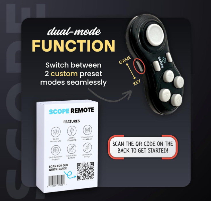 Scope Remote for Anki Midnight Black iOS Android Mac Windows