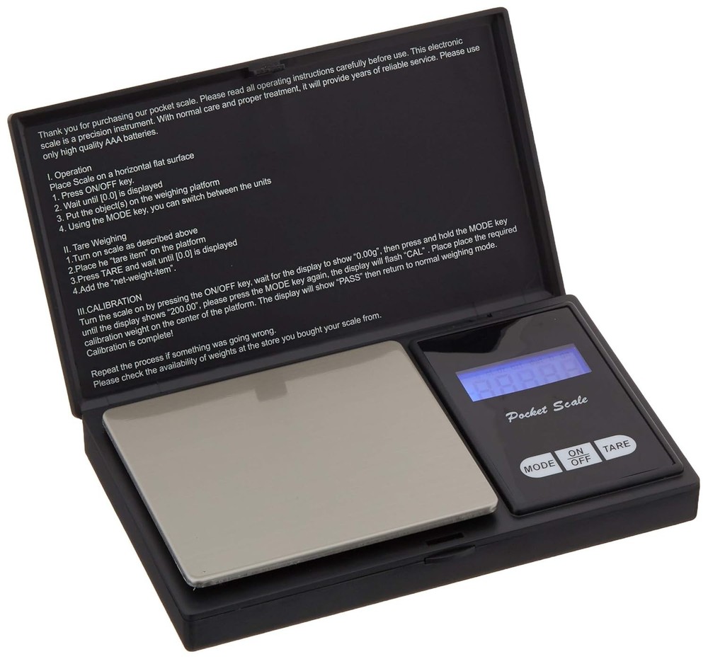 500g Digital Kitchen and Jewelry Scale with Tare Function - Compact and Accurate
