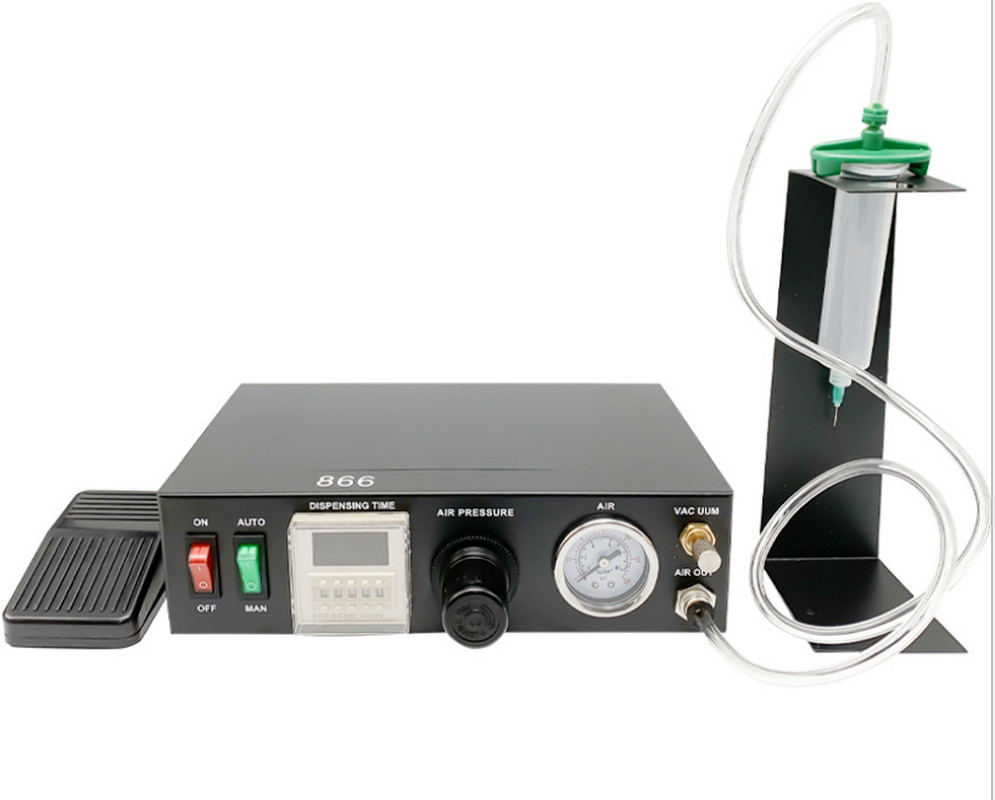 Electric silicone epoxy resin solder paste sealant automatic dispensing machine