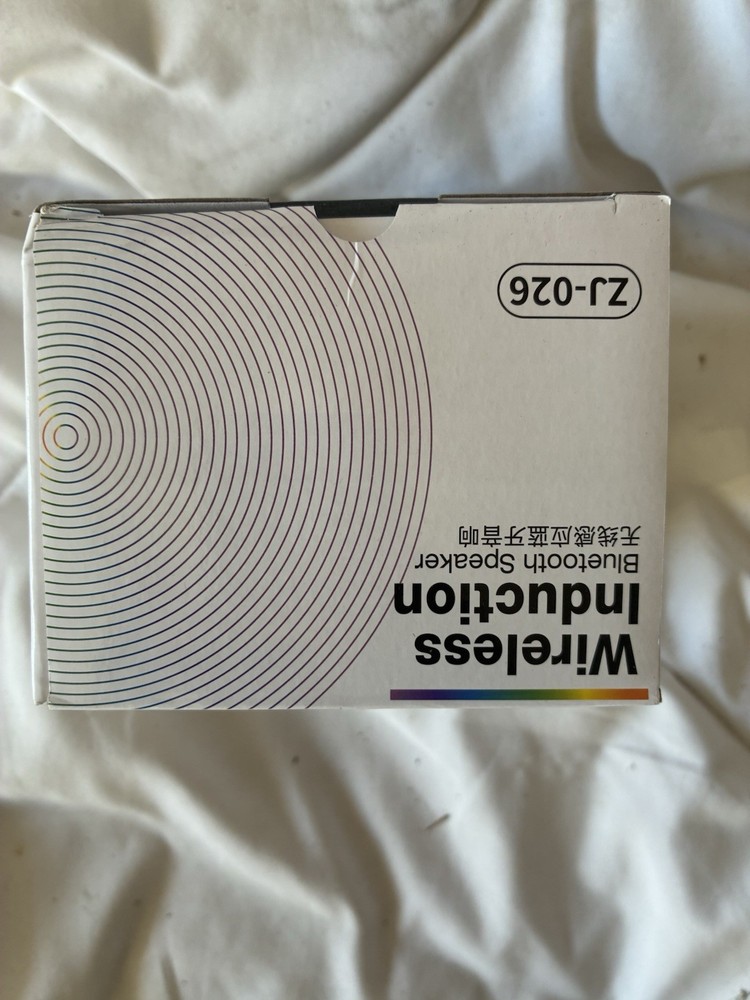 ZJ-026 Portable Bluetooth Wireless Speaker 5W RMS USB-C/USB Input Black/White