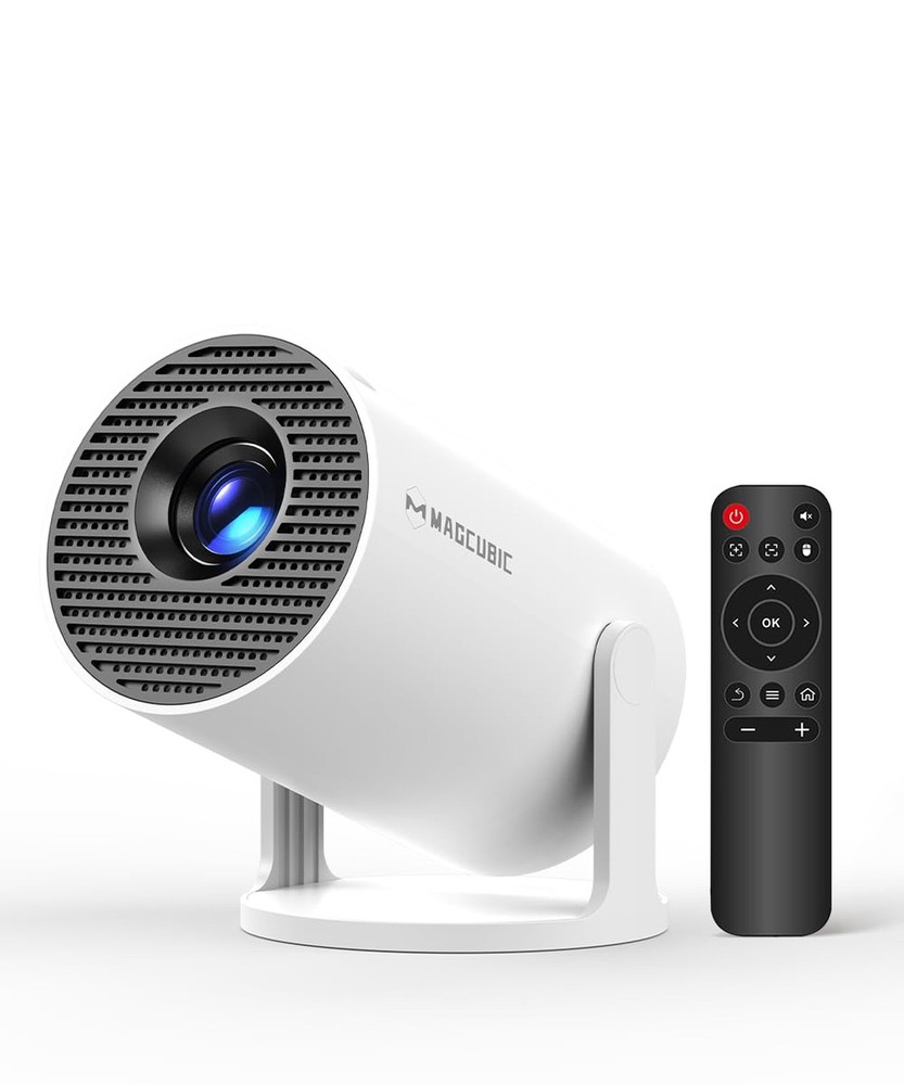 Magcubic HY300PRO Mini Projector with WiFi and Bluetooth, 4K Support 200ANSl ...