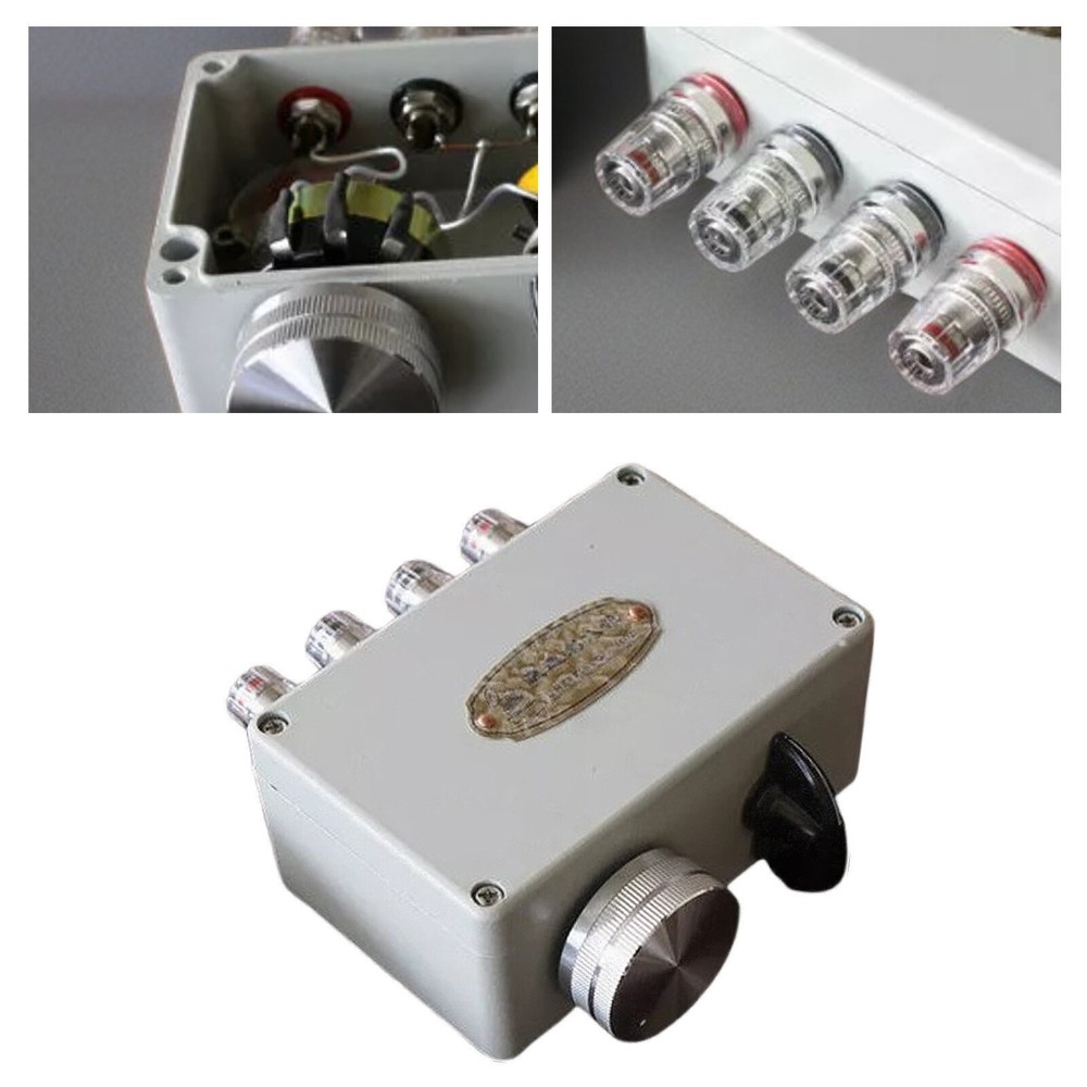 Super Tweeter 3-Way Speaker Treble Crossover Frequency Divider Volume ControlYs