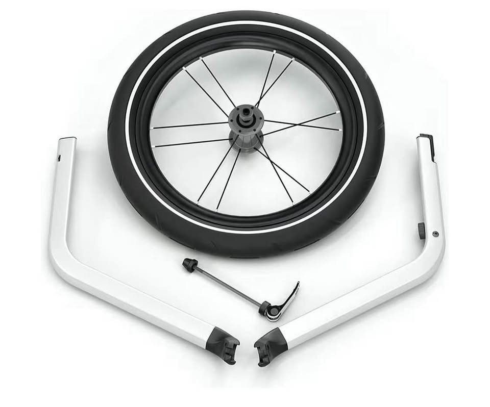 Thule Chariot Jogging Kit 1 Single Stroller Conversion Wheel Lite Cross NEW