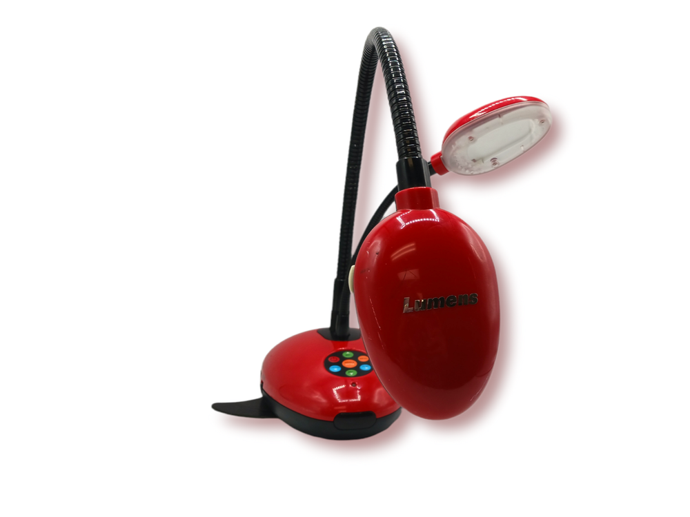 Lumens DC155 Digital Visualizer (Red) Document Camera Visual Presenter