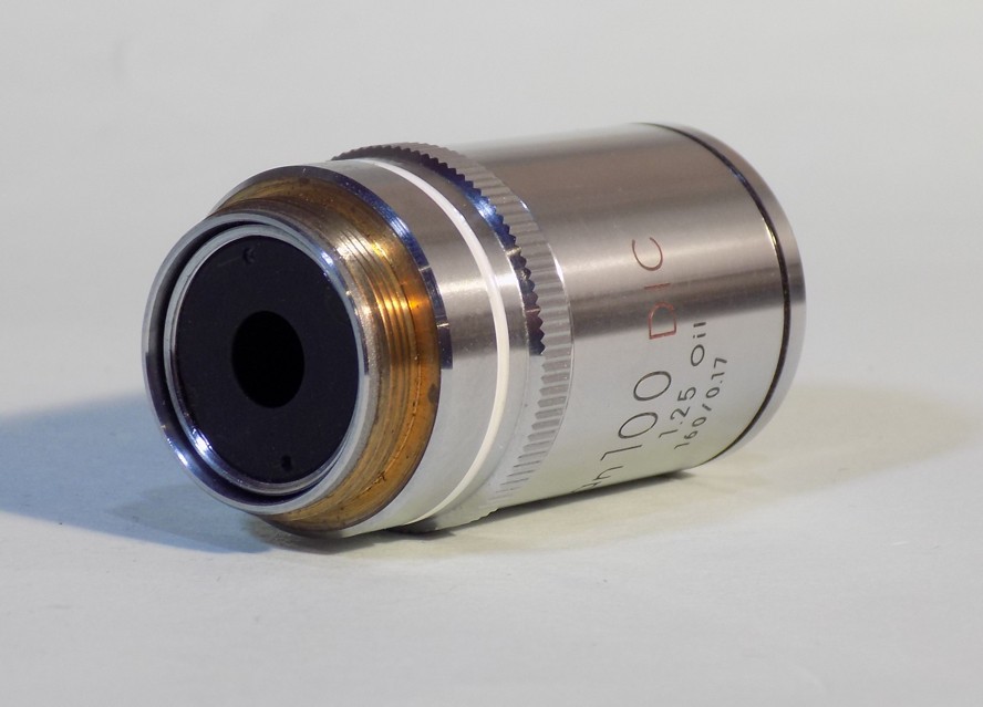 Nikon Plan 100x DIC 1.25 Oil Microscope Objective Lens 202436