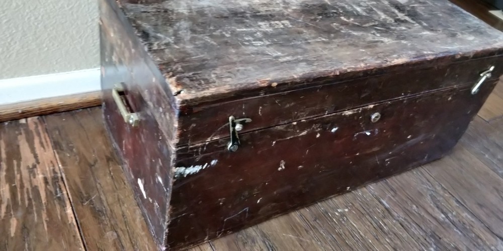 1900s Fauth & Co. Dumpy Level in wood case Surveying Equipment