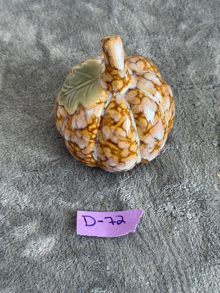 Glazed Pumpkin Fall Decor