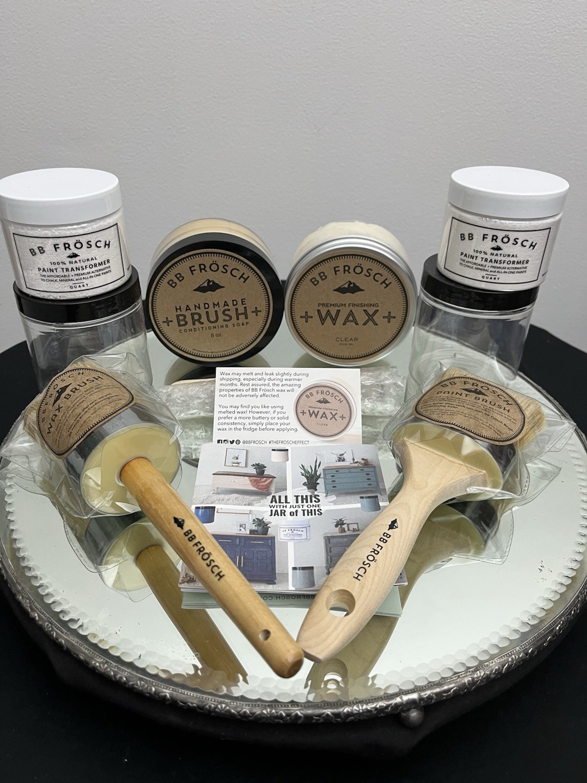 🔵 BB Frosch Chalk Paint  ~ Powder, Brushes, Wax And More! NEW