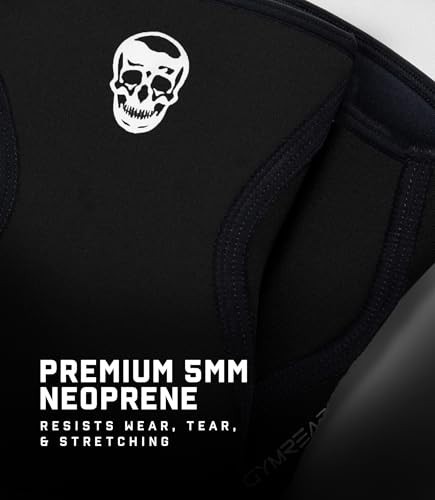 5MM Knee Sleeves for Weightlifting, Squats & Powerlifting - Compression Support,