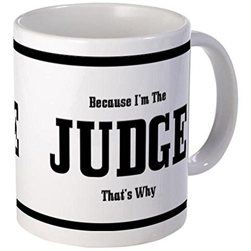 11oz mug Judge - Printed Ceramic Coffee Tea Cup Gift