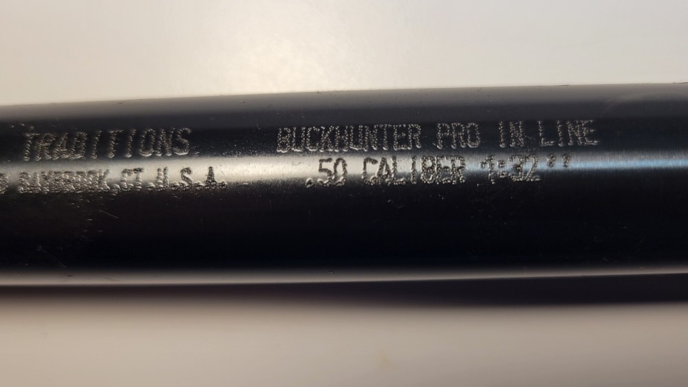 Traditions Buckhunter Pro Inline .50 Cal. Barrel Without Breech Plug (J)