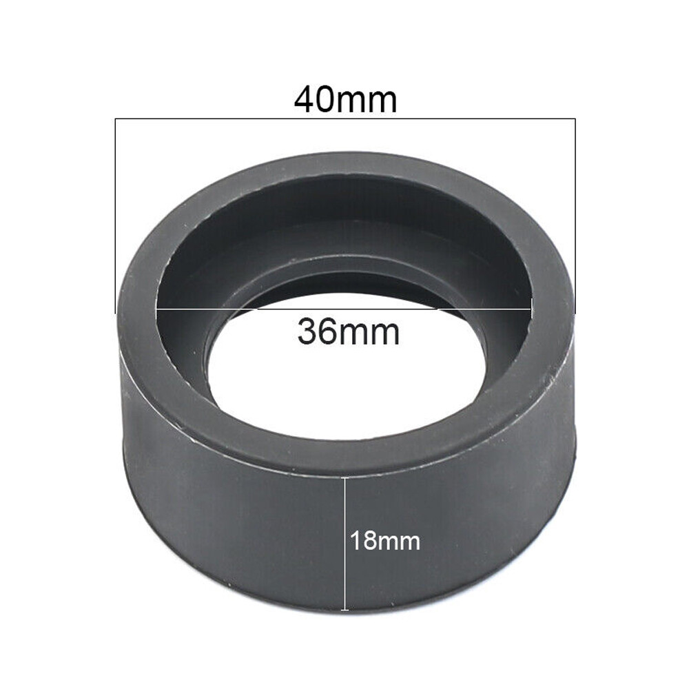 1 Pair Eye Cups Foldable Rubber Eye Guards Caps for 34-38mm Microscope Eyepiece