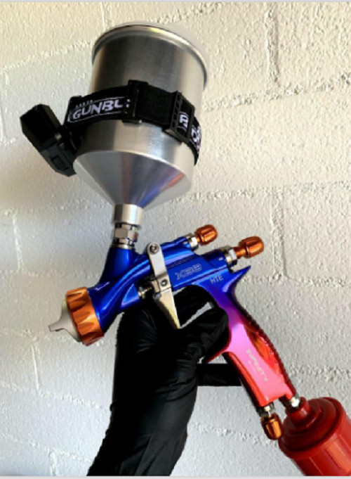 Professional ATOM X88 INFINITY Spray Gun – Dual 1.3/1.4mm Tips Auto Body Paint!