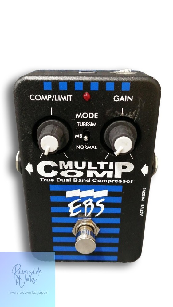 EBS Multicomp Compressor Effects Pedal for Bass