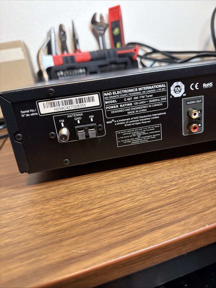 NAD C427 Stereo Tuner - Black