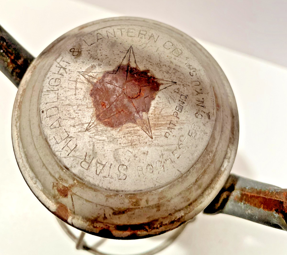 Vintage Railroad Star Headlight & Lantern Co. With Large Handle