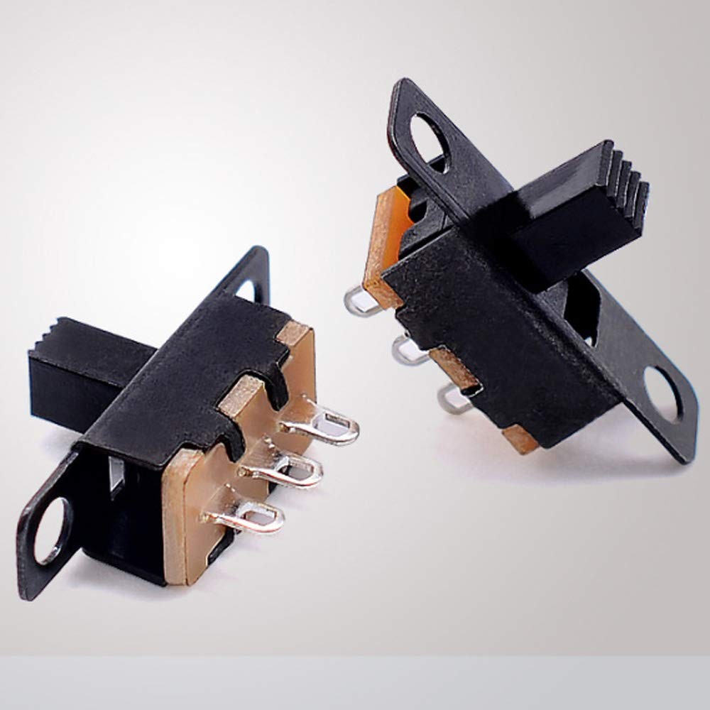 Gebildet 150pcs Slide Switch 3 Pin 2 Position 0.5A 50V DC, Mini Panel switch