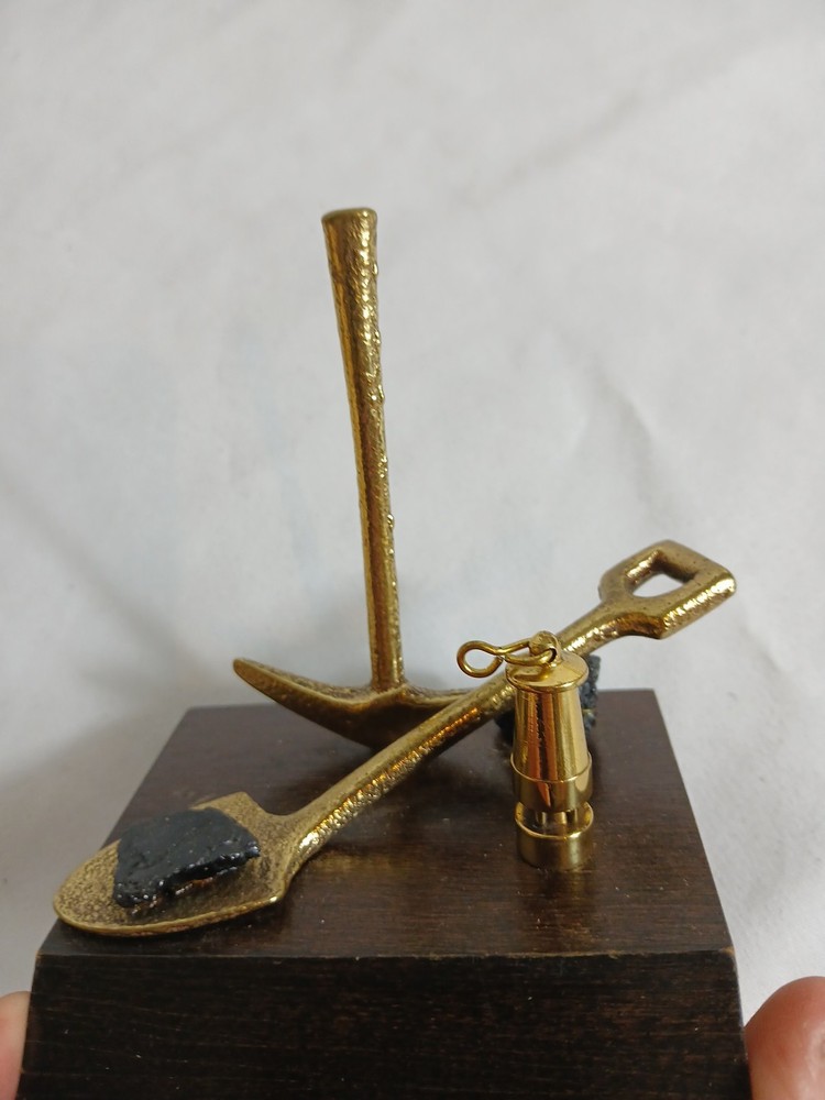 Unique Rare Coal Mining Decorative Tools Materials Light Pits
