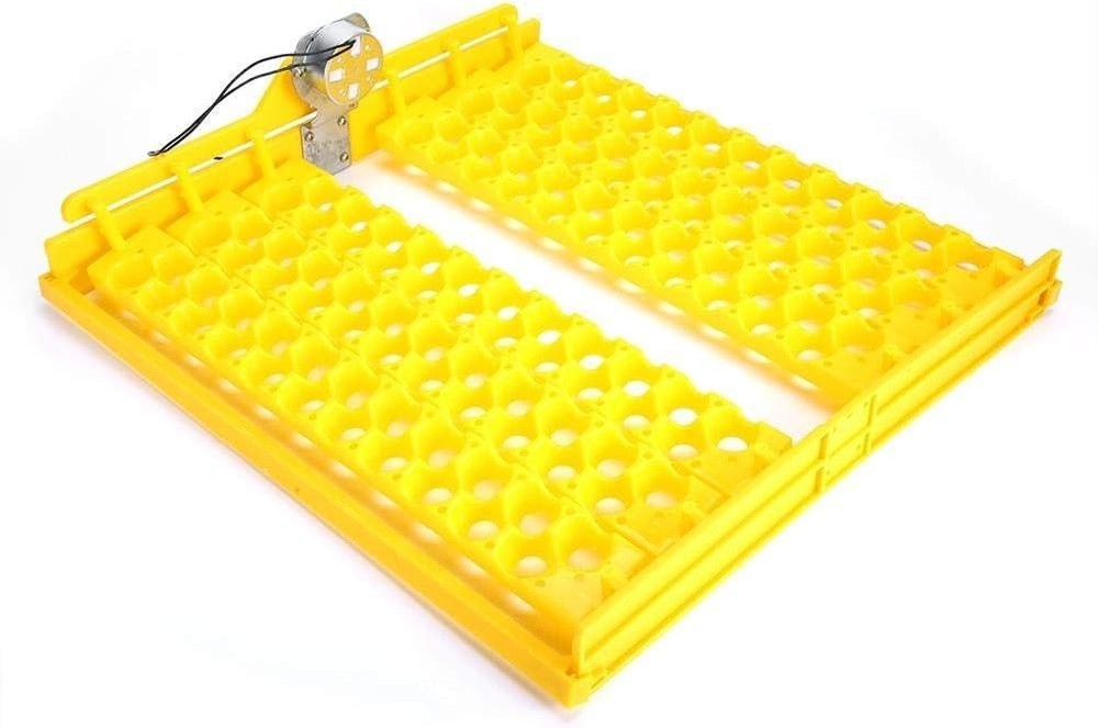 132 pcs Egg Incubator Tray and Automatic Egg Turning Tray for 110V Automatic ...