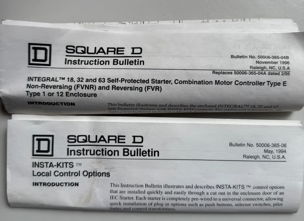 Square D IEC Controls LE1UI1846FC