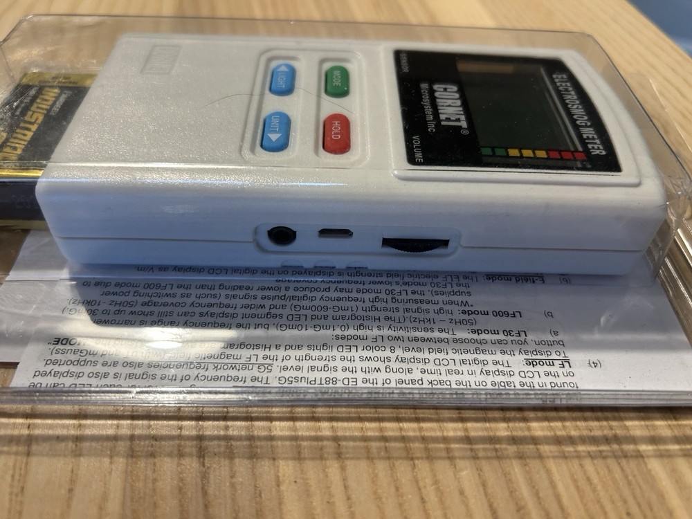 Cornet ED88T-PLUS Electrosmog Meter - Made In USA