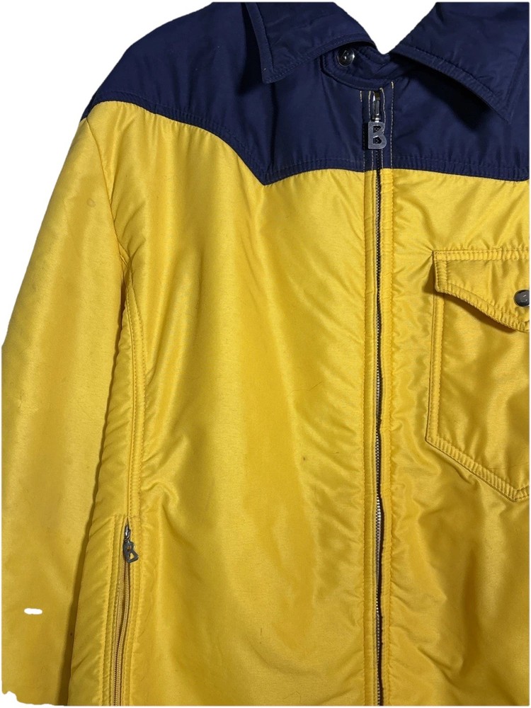 Unique Yellow Bogner Ski Jacket Size Medium