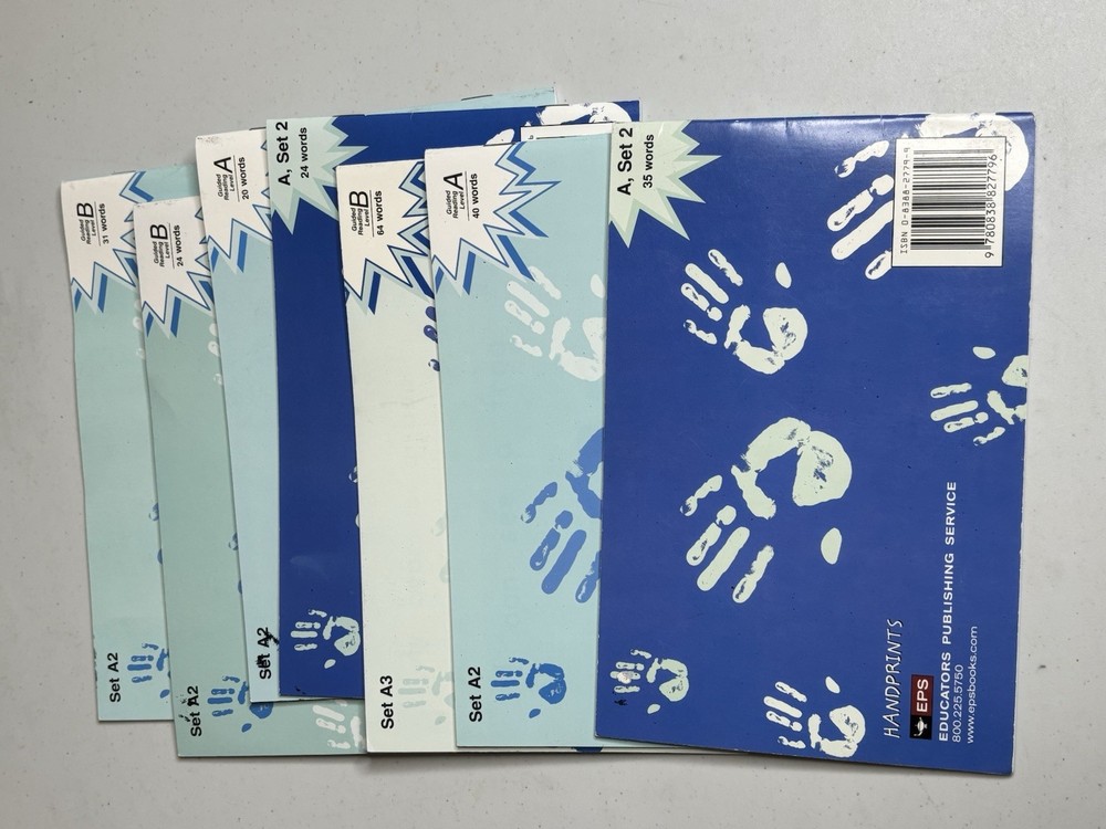 LOT 7 Handprints an Early Reading Program by Ann Staman A2 A3 A & B Level EPS