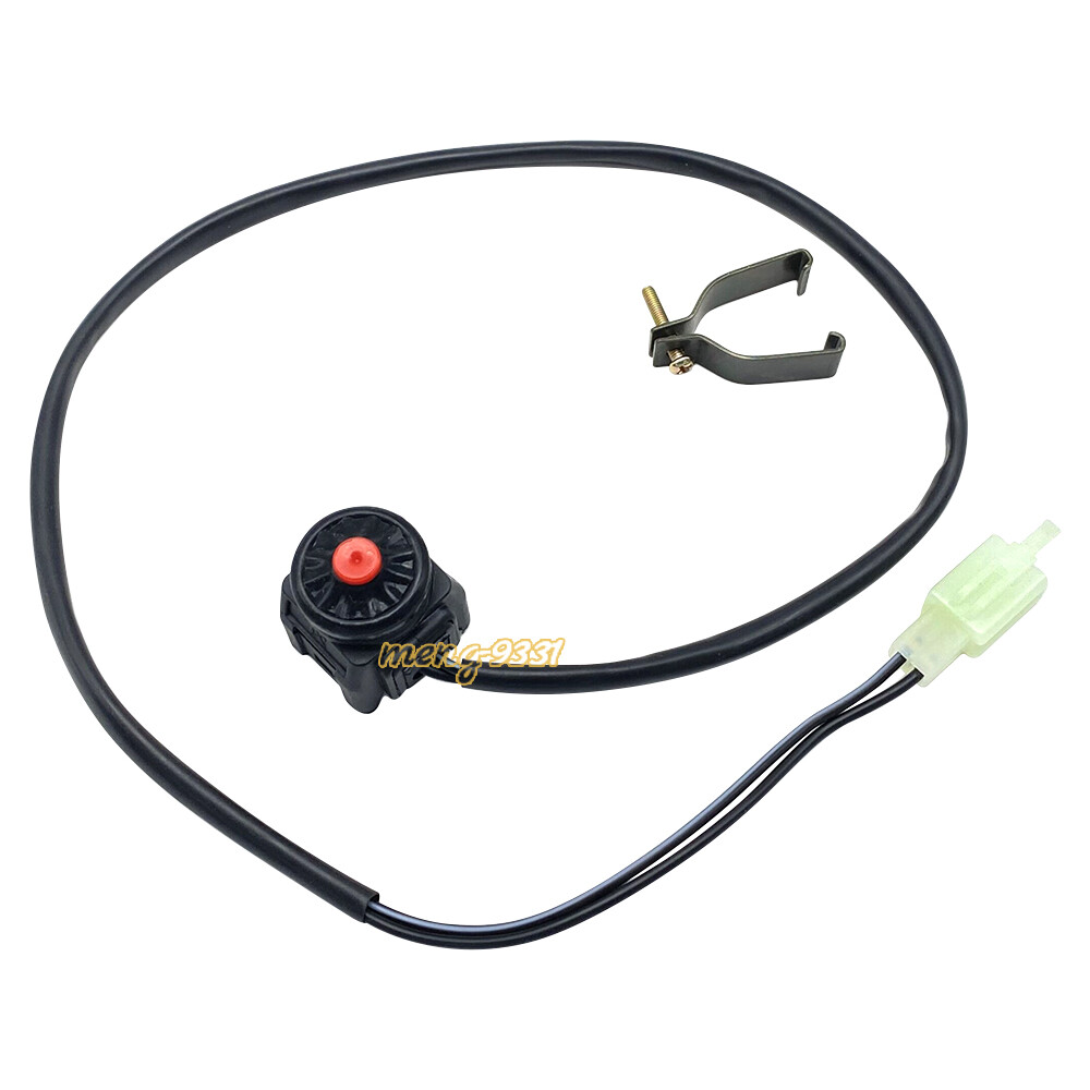 Motorcycle Kill Switch Red Push Button Horn Starter Dirt Bike KTM ATV Dual Sport